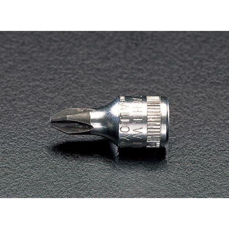 エスコ EA617XM-1 1/4”DR/#1［＋]ビットソケット 1個（ご注文単位1個）【直送品】