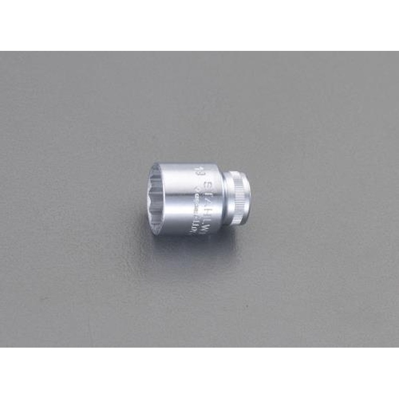 エスコ EA617YB-10 3/8”DRx3/4”ソケット 1個（ご注文単位1個）【直送品】
