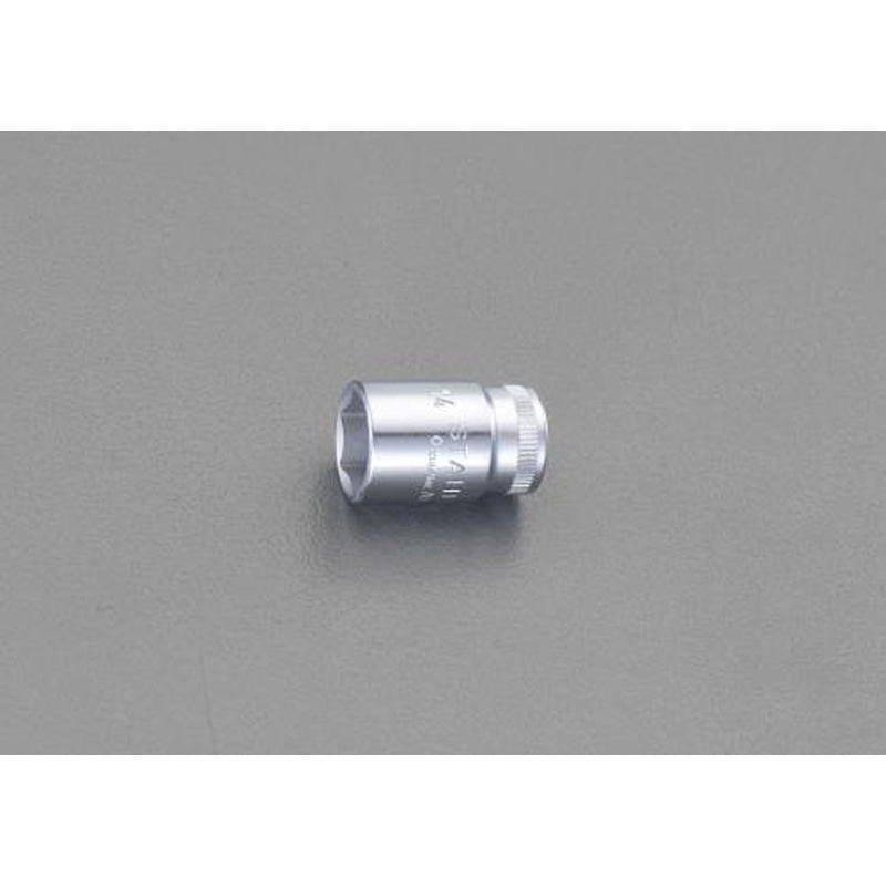 エスコ EA617YC-9 3/8”DRx9mmソケット 1個(ご注文単位1個)【直送品】
