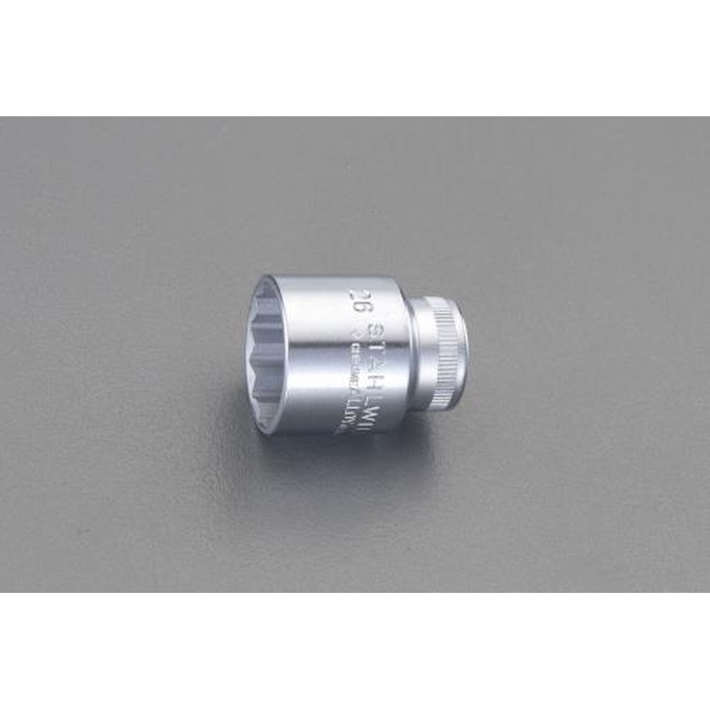 エスコ EA617ZA-30 1/2”DRx30mmソケット 1個（ご注文単位1個）【直送品】