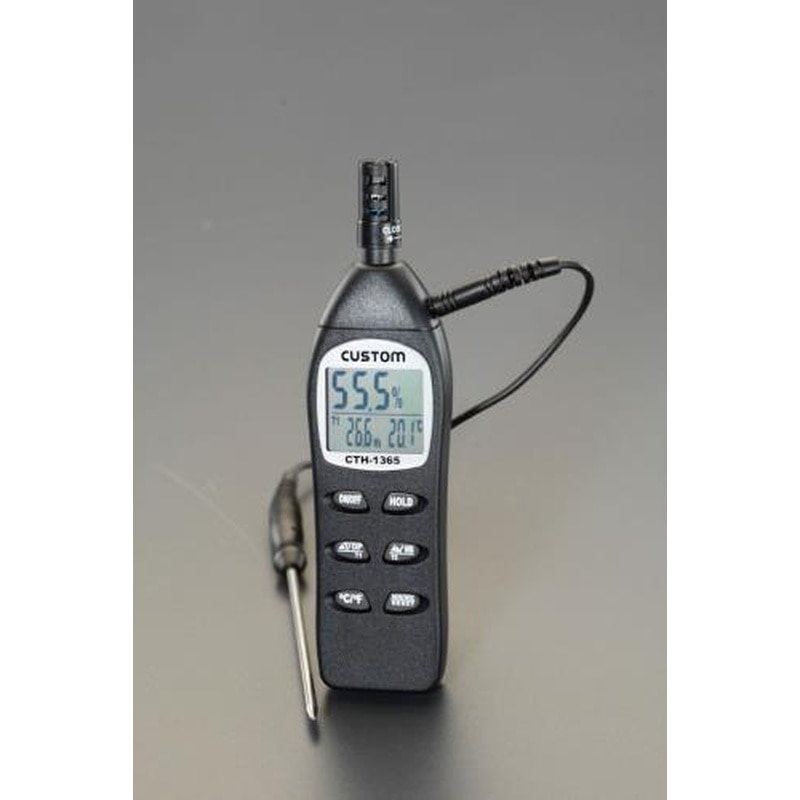 エスコ EA742EA-5 -20~+50゜Cデジタル温度・湿度計 1個(ご注文単位1個)【直送品】