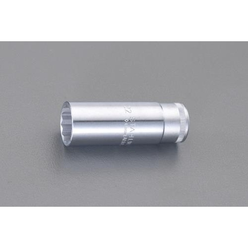 エスコ EA617ZE-13 1/2”DRx13mmディープソケット 1個（ご注文単位1個）【直送品】