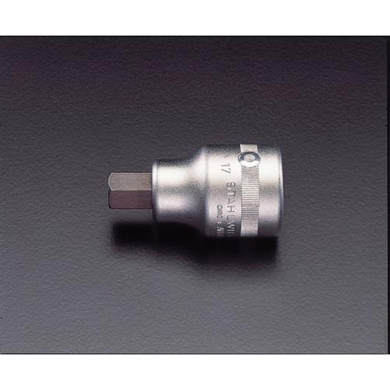 エスコ EA617ZL-10 1/2”DR/10x60mm［INHEX]ビットソケット 1個（ご注文単位1個）【直送品】
