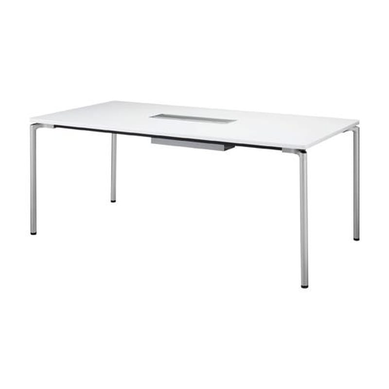 エスコ EA954HC-813 1500x900x720mmミーティングテーブル(配線ボックス付 1個(ご注文単位1個)【直送品】