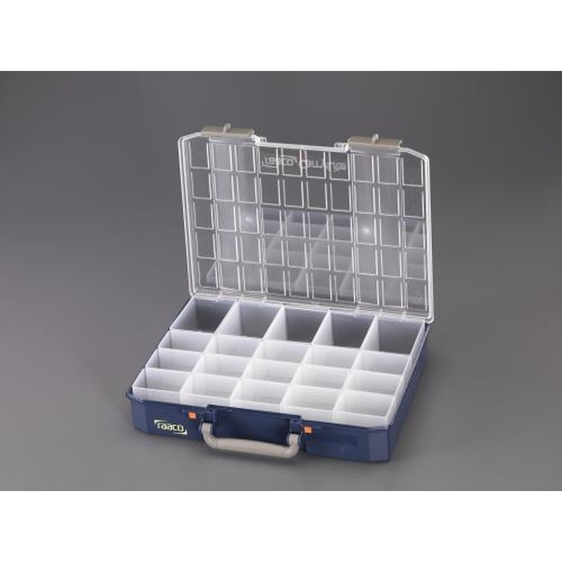 エスコ EA661AB-3 413x330x79mm/外寸パーツケース 1個（ご注文単位1個）【直送品】