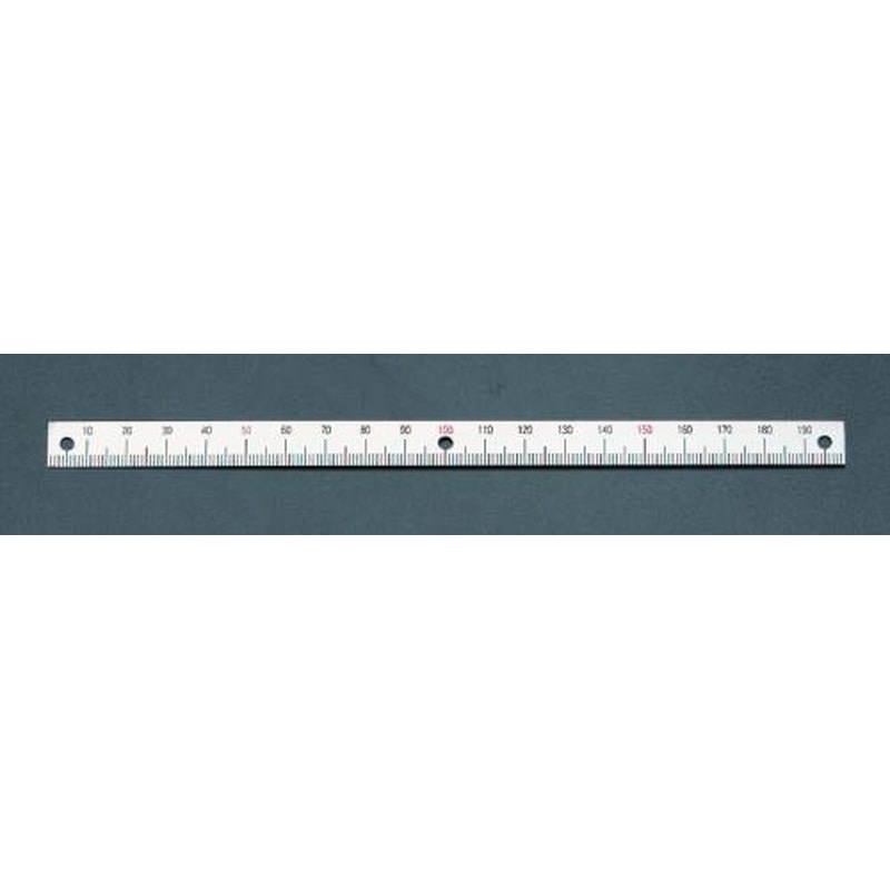 エスコ EA948J-103 150mm［右方向/下目盛]スケール(ネジ止付) 1個（ご注文単位1個）【直送品】