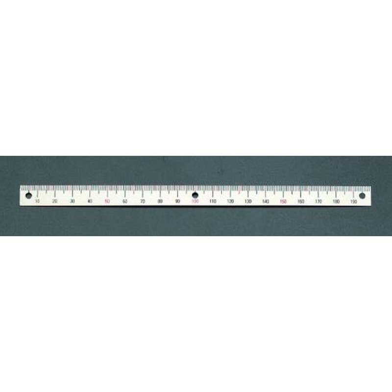 エスコ EA948J-134 200mm［右方向/上目盛]スケール(ネジ止付) 1個（ご注文単位1個）【直送品】