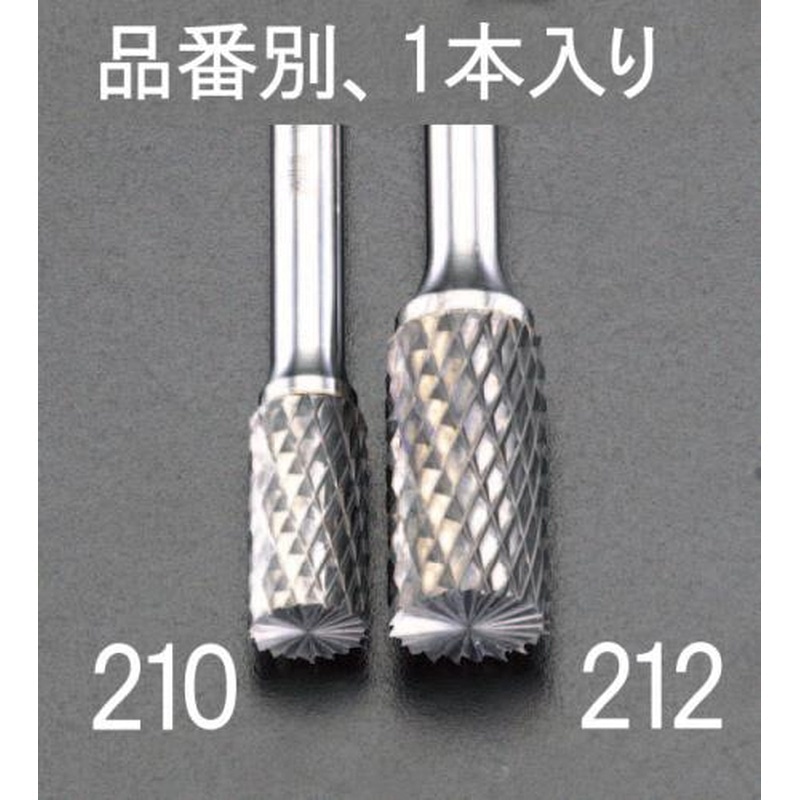 エスコ EA819JJ-210 10x19mm/6mm軸超硬カッター(鉄・鋳物用) 1個（ご注文単位1個）【直送品】