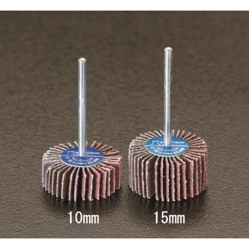 エスコ EA819AD-32H #24030x15mm/3mm軸フラップホイール 1個（ご注文単位1個）【直送品】