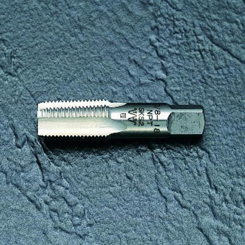 エスコ EA829NP-2 1/4”x18パイプタップ(NPT/SKS2) 1個(ご注文単位1個)【直送品】