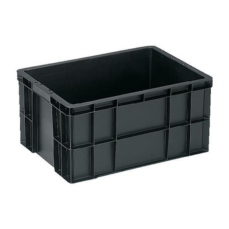エスコ EA506AE-77 600x440x300mm/61.4Lハイテクコンテナ/ESD 1個(ご注文単位1個)【直送品】