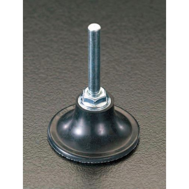 エスコ EA819kg-12 25mm/6mm軸ラバーホルダーパッド(雄) 1個（ご注文単位1個）【直送品】