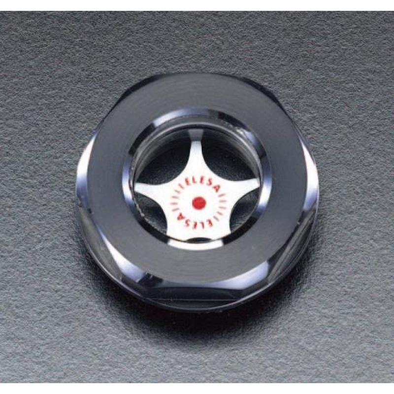 エスコ EA949CX-52 G1/2”オイルウィンドウ(スター型) 1個（ご注文単位1個）【直送品】