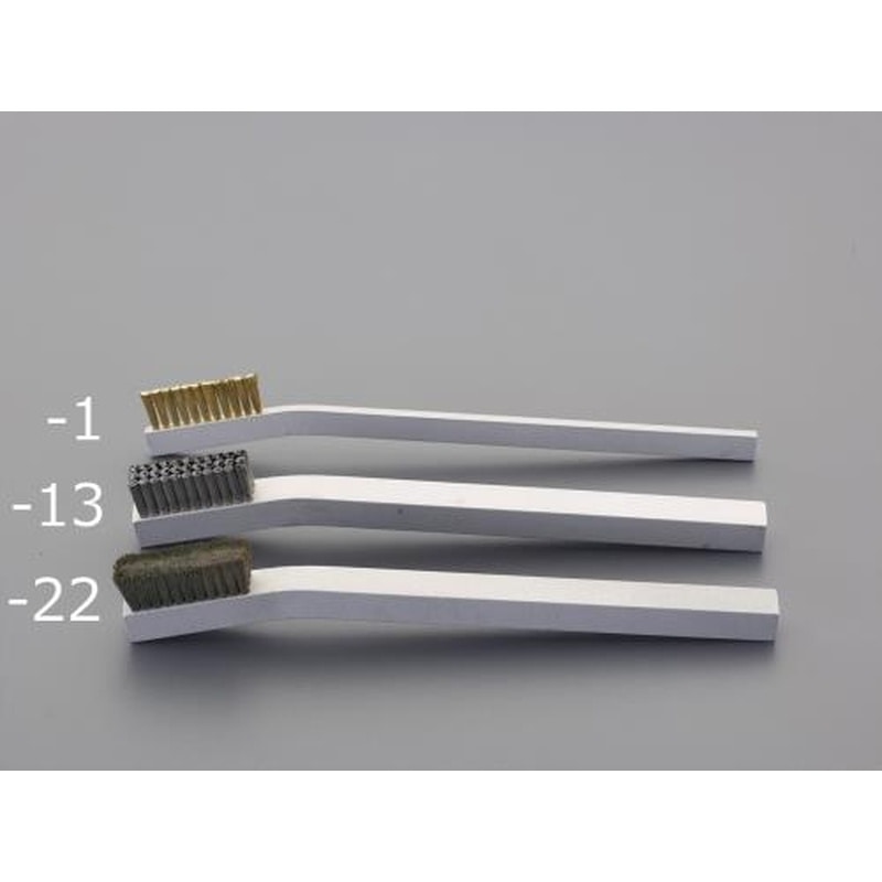 エスコ EA109AJ-1 3.1x30mm/160mm精密用ブラシ(真鍮・アルミ柄) 1個（ご注文単位1個）【直送品】