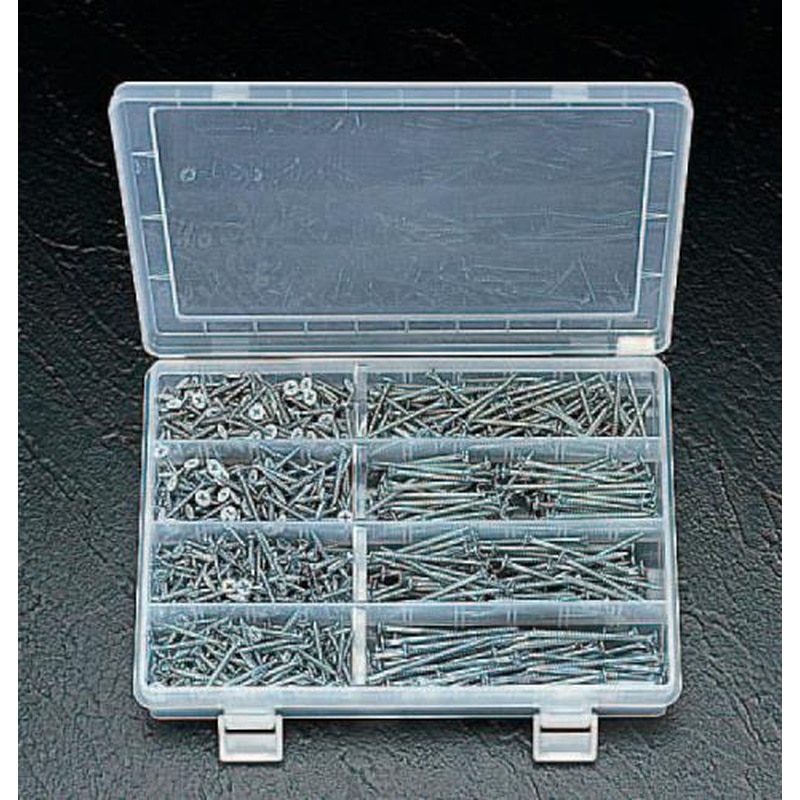 エスコ EA949EC 3.5x22-3.8x65mm軽天用ビスセット/ユニクロメッキ 1個（ご注文単位1個）【直送品】