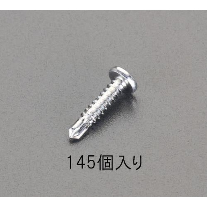 エスコ EA949EP-416N 4x16mm鍋頭ピアスビス(三価クロメート/145本) 1個(ご注文単位1個)【直送品】