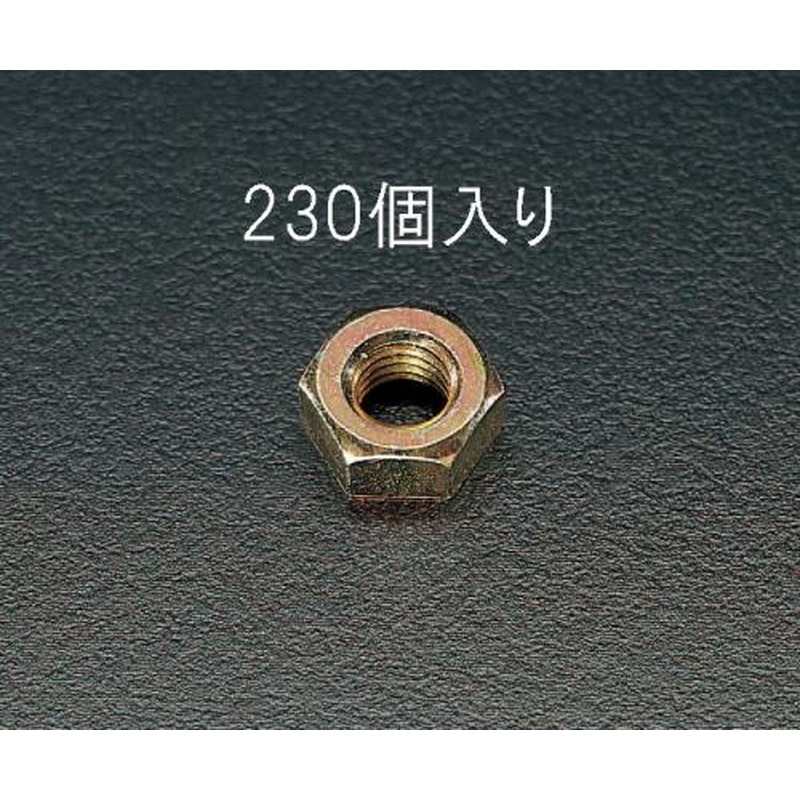 エスコ EA949GC-4 M4ナットパック(クロメート/230個) 1個（ご注文単位1個）【直送品】