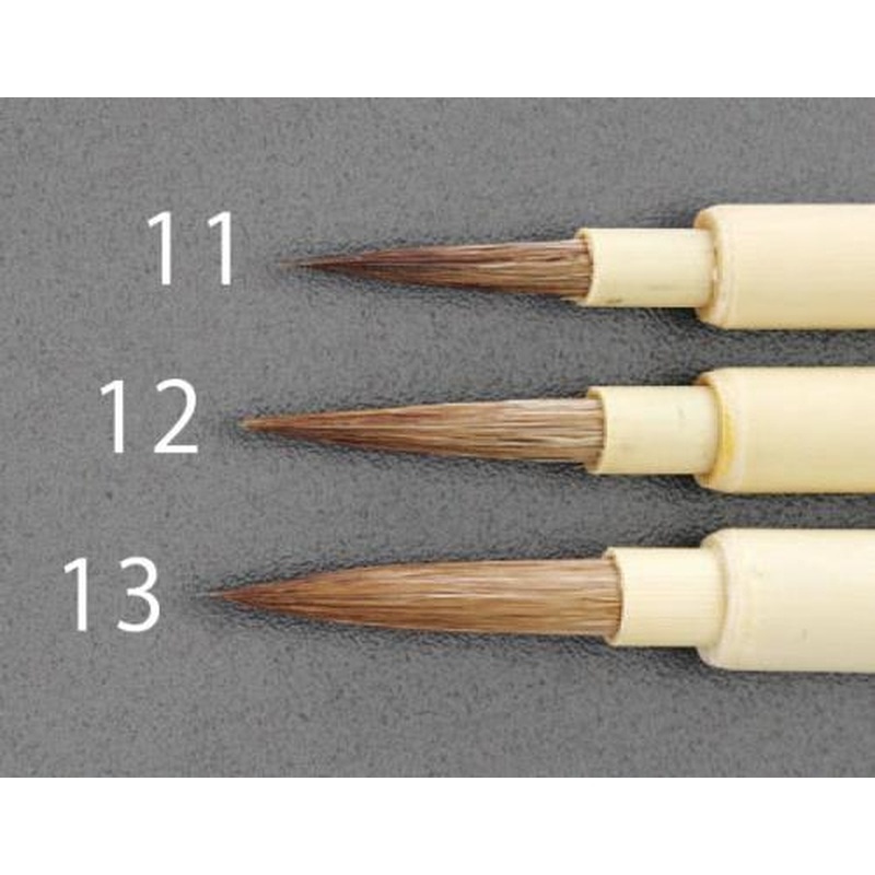 エスコ EA109MG-11[小]面相筆(イタチ毛) 1個（ご注文単位1個）【直送品】