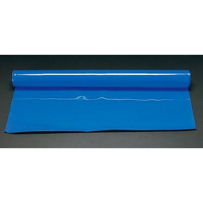 エスコ EA997RB-405B 1.0x5.0m/4.0mmゴムシート(ブルー) 1個(ご注文単位1個)【直送品】