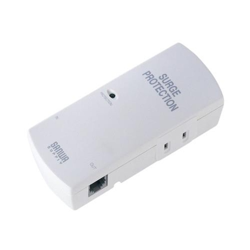 エスコ EA815GA-393 125V/15Aタップ(2口/電話回線雷ガード) 1個(ご注文単位1個)【直送品】