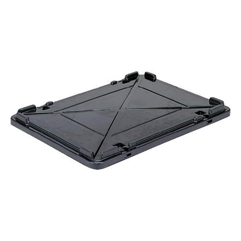 エスコ EA506AE-162 612x452x44mmハイテクコンテナ/ESD用フタ 1個(ご注文単位1個)【直送品】