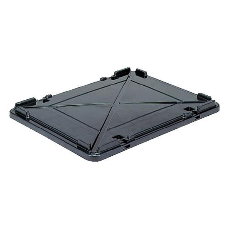 エスコ EA506AE-166 606x467x44mmハイテクコンテナ/ESD用フタ 1個(ご注文単位1個)【直送品】