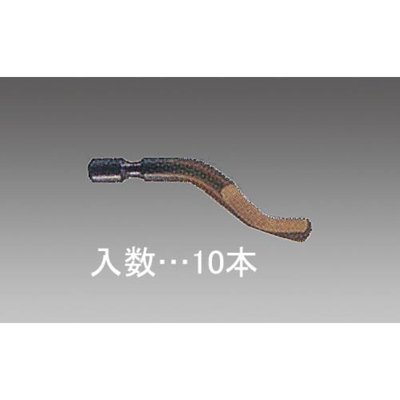 エスコ EA207RL-20 2.6mm軸スクレーパー替刃(10本) 1個（ご注文単位1個）【直送品】