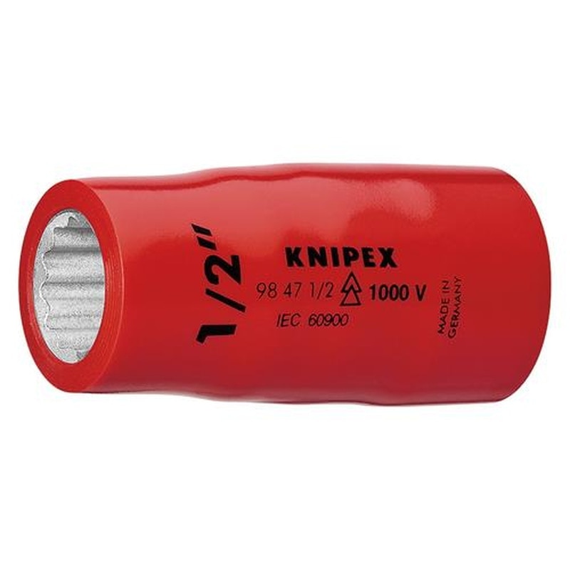 エスコ EA640LF-114 1/2”DRx7/8”絶縁ソケット(十二角) 1個(ご注文単位1個)【直送品】