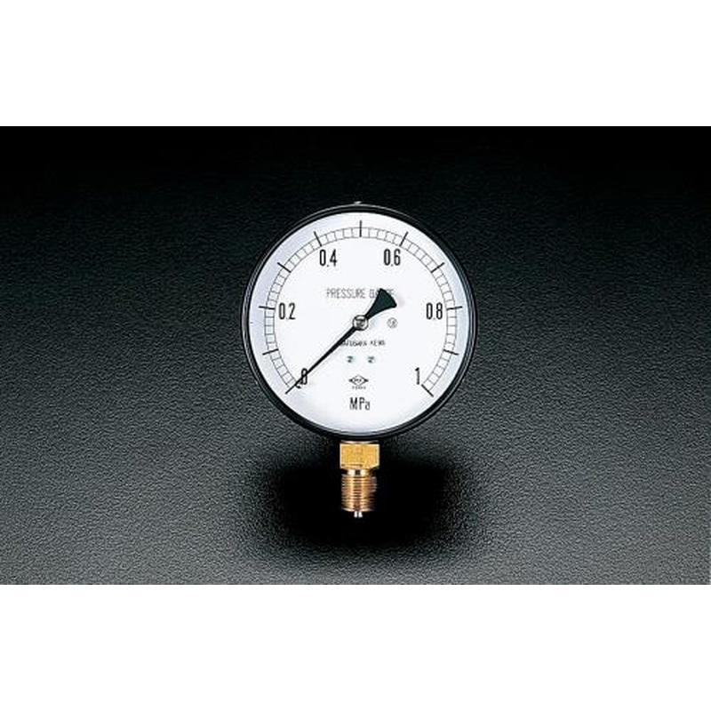 エスコ EA729BD-35 G3/8”/100mm/0-3.5MPa圧力計 1個（ご注文単位1個）【直送品】
