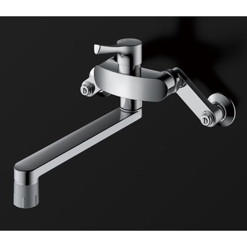 エスコ EA468CY-7 PJ1/2”シングル混合水栓(寒冷地共用) 1個(ご注文単位1個)【直送品】