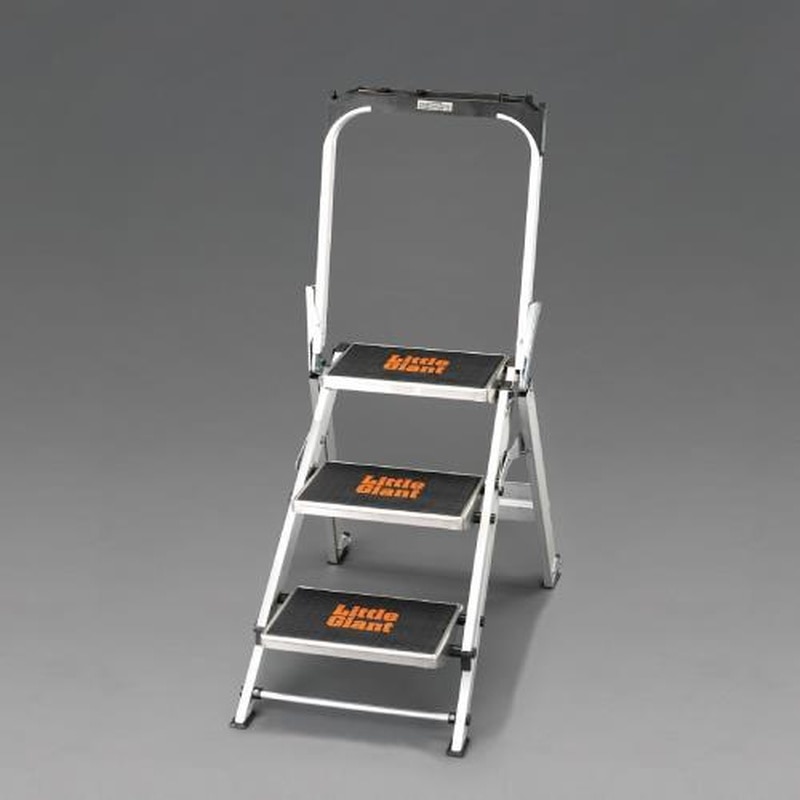 エスコ EA905EB-68 0.68m/3段セーフティーステップ 1個(ご注文単位1個)【直送品】