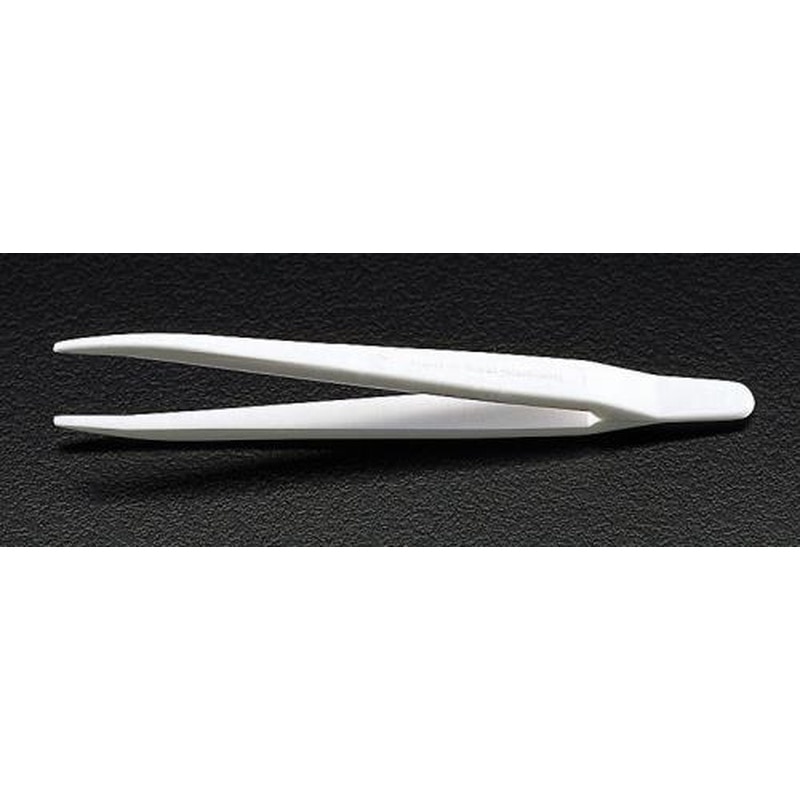 エスコ EA595VG-1 115mmピンセット(プラスティック製) 1個(ご注文単位1個)【直送品】