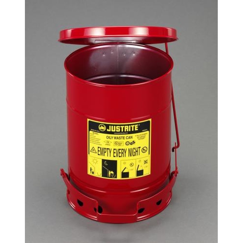 エスコ EA991JS-2 φ302x403mm/20L工業用ダスト缶(セーフティー) 1個(ご注文単位1個)【直送品】