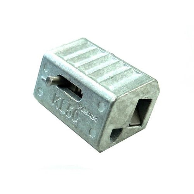 エスコ EA628SE-28 0.8-1.0mmワイヤーロープクリップ(亜鉛製/20個) 1個(ご注文単位1個)【直送品】