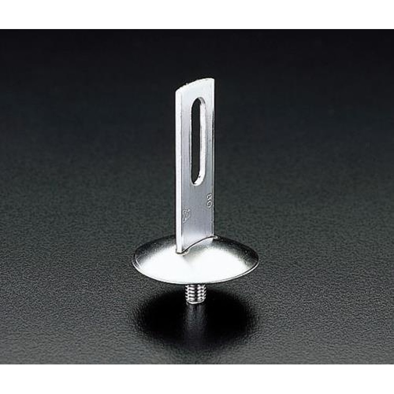 エスコ EA440AL-100 3/8”x100mm化粧ネジ足(ステンレス製) 1個（ご注文単位1個）【直送品】