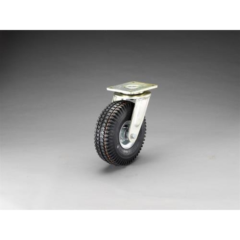 エスコ EA986KE-420 420mmキャスター(自在金具・空気入車輪) 1個（ご注文単位1個）【直送品】