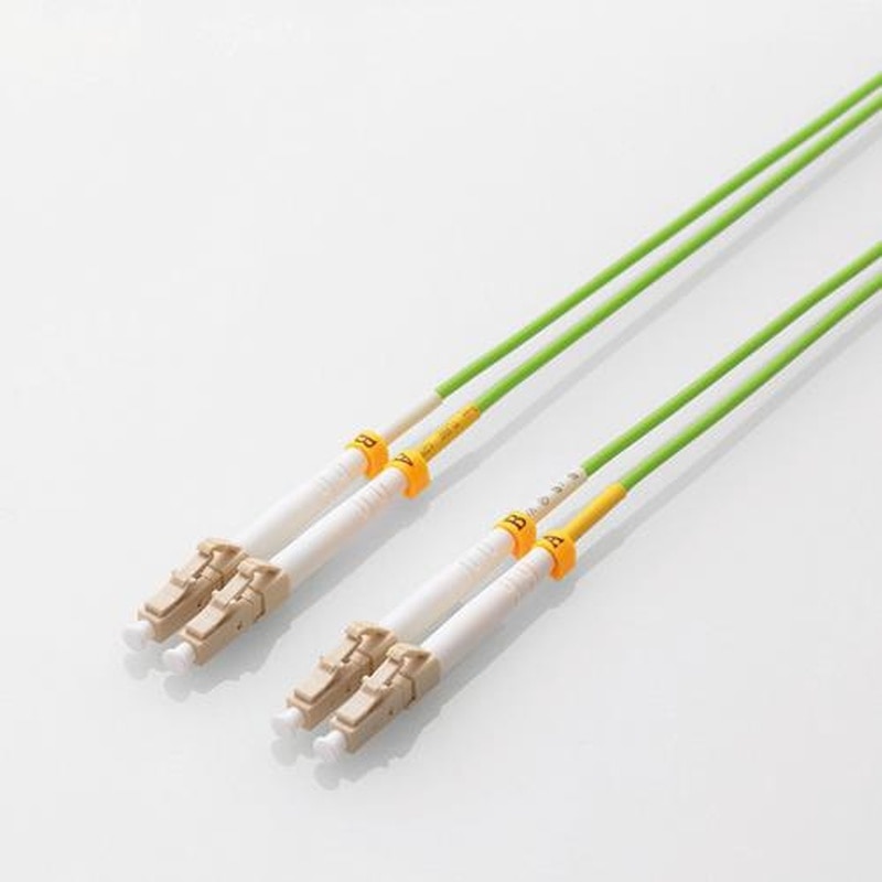 エスコ EA764CG-15 5m光ファイバーケーブル(LCLC/マルチモード) 1個(ご注文単位1個)【直送品】