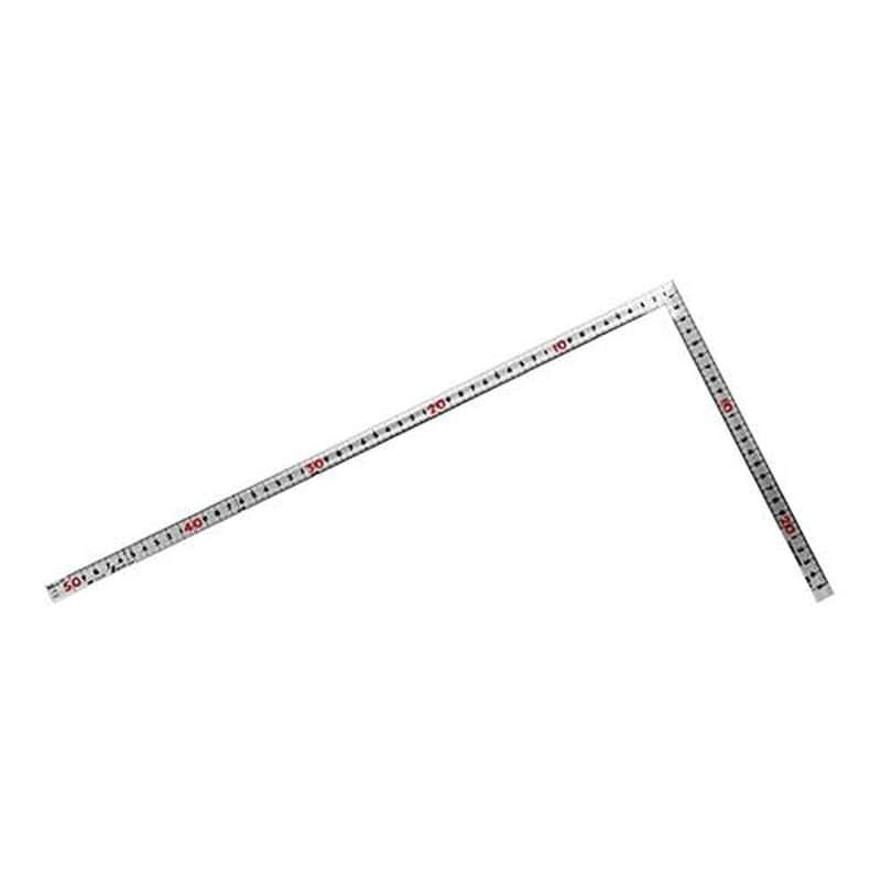 エスコ EA720WA-62S 150x500mmシルバー曲尺(併用目盛) 1個(ご注文単位1個)【直送品】