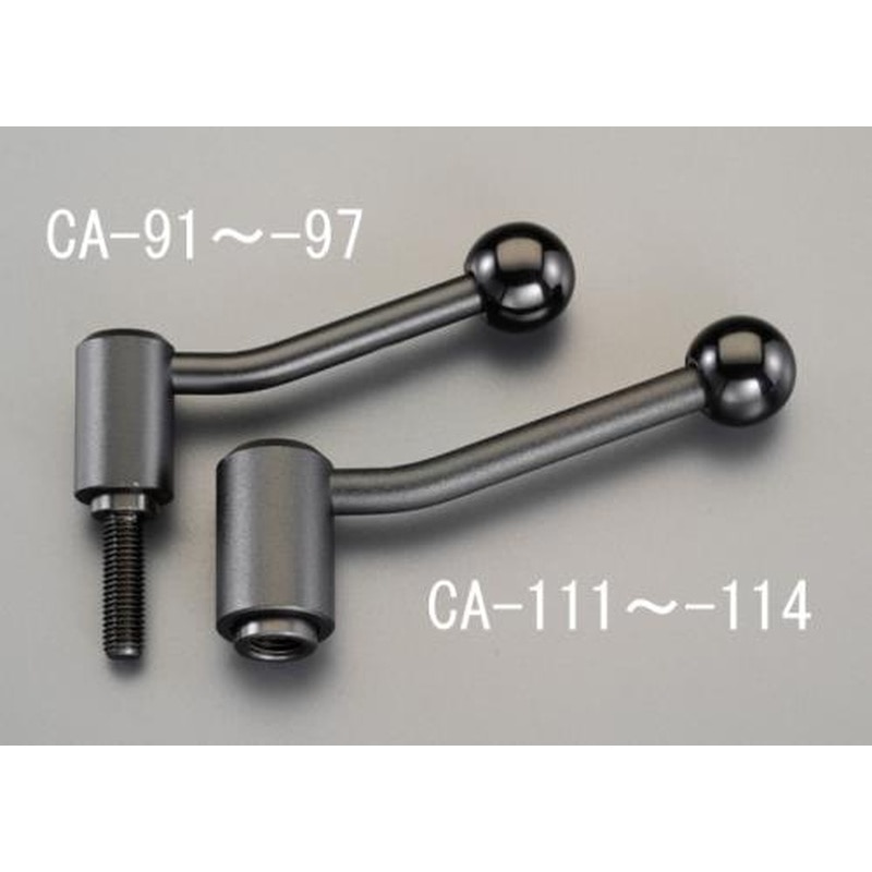 エスコ EA948CA-94 M12x30mm［スチール製]雄ねじテンションレバー 1個（ご注文単位1個）【直送品】