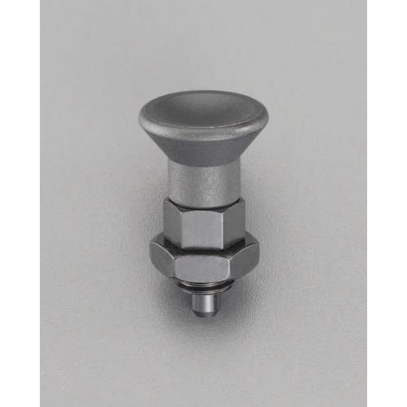 エスコ EA948DD-31 M10x5mm［ダブルナット]インデックスプランジャー 1個（ご注文単位1個）【直送品】