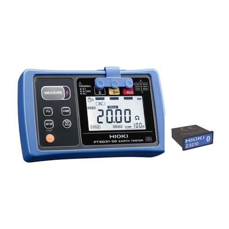 エスコ EA710D-31A デジタル接地抵抗計(ワイヤレスアダプタ付) 1個(ご注文単位1個)【直送品】