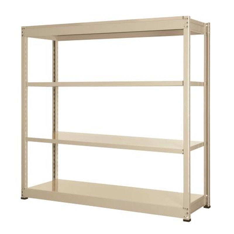 エスコ EA976DK-180C 1790x600x1800mm/150kg/4段スチール棚 1個（ご注文単位1個）【直送品】