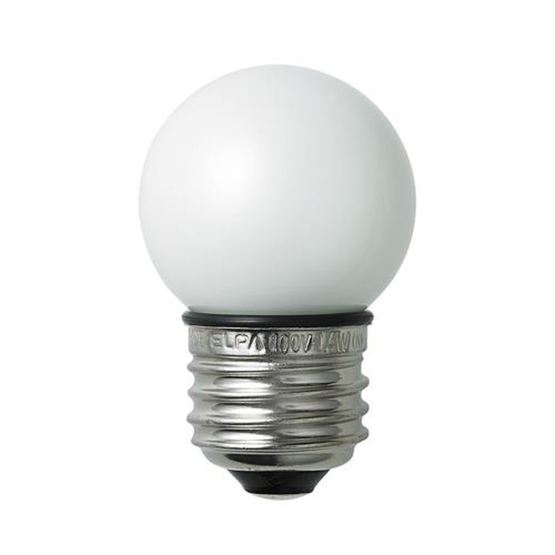 エスコ EA758ZM-202 AC100V/1.4W/E26電球(LED/防水/電球色) 1個(ご注文単位1個)【直送品】