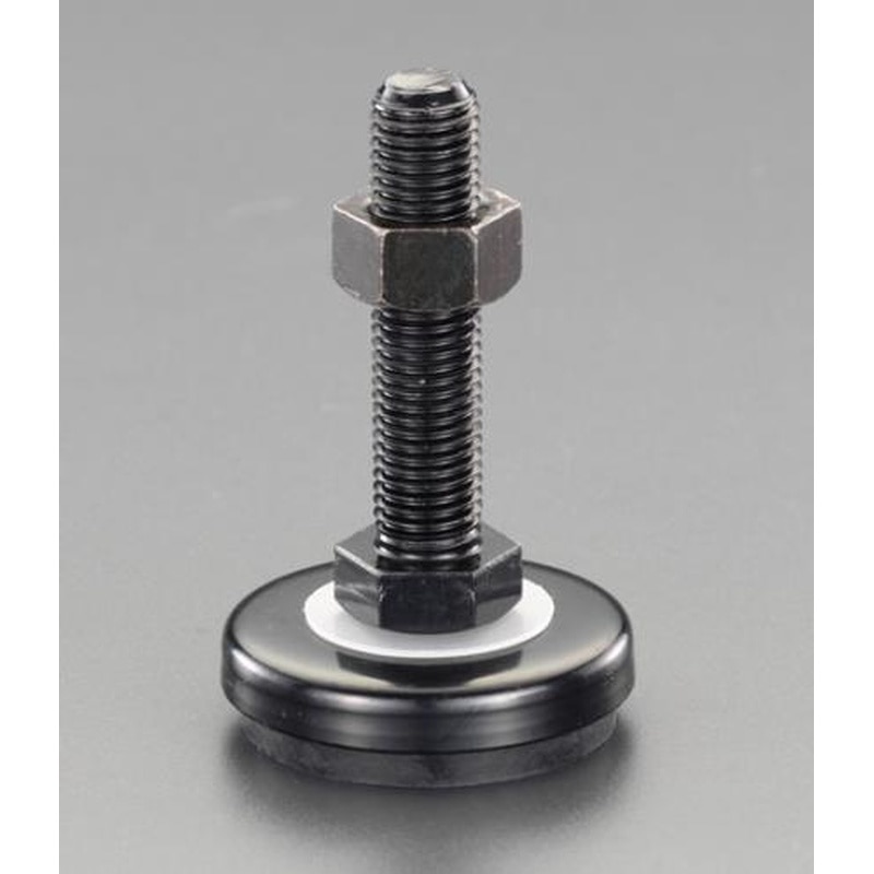 エスコ EA949H-43 φ50mm/M12x70mm/700kgアジャストベース(スチール) 1個（ご注文単位1個）【直送品】