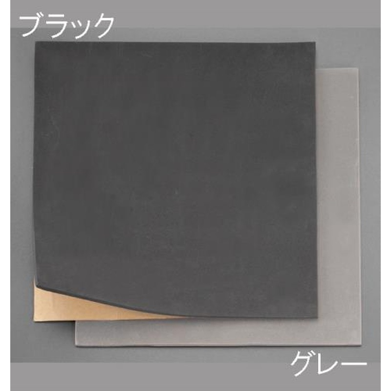 エスコ EA997XD-72 300x300x5mmスポンジゴム(粘着付/灰/5枚) 1個（ご注文単位1個）【直送品】