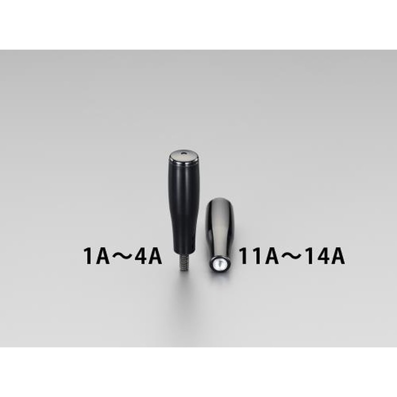 エスコ EA948AS-1A M5x10mm雄ねじ固定グリップ(スチール製) 1個(ご注文単位1個)【直送品】