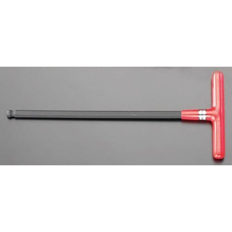 エスコ EA573TD-6 6.0x180mm［Ball-Hexagon]T型レンチ 1個（ご注文単位1個）【直送品】