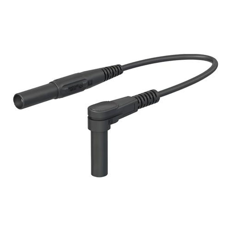 エスコ EA707NC-801 1500mmテストリード黒 1個(ご注文単位1個)【直送品】