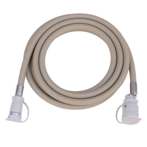 エスコ EA467BC-3A 7mmx3.0mガスホース(カプラー付・LP・都市 1個(ご注文単位1個)【直送品】