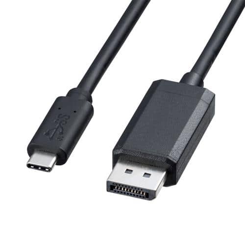 エスコ EA764AC-96A 2.0m Type C-DisplayPort変換ケーブル 1個 （ご注文単位1個）【直送品】